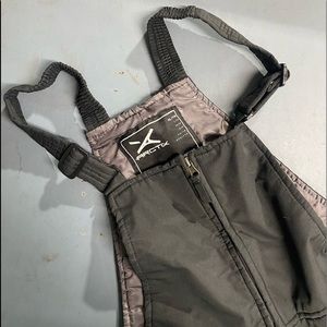 Bib snow pants - black